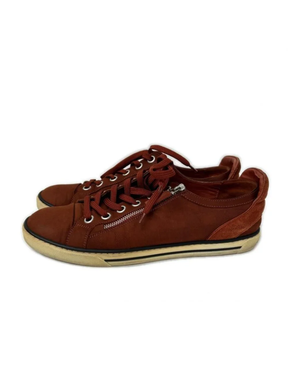 Louis Vuitton Damier Side Zip Low Cut Sneakers